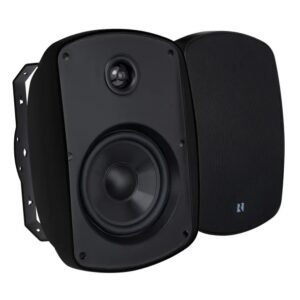 Russound® 6.5-In. 150-Watt Acclaim™ 5 Series OutBack™ MK2 2-Way Outdoor Speaker Pair with IMPP Cone Woofer and Teteron Tweeter, 8 Ohms (Black)