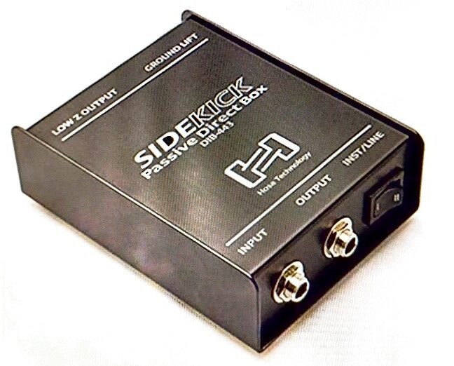 Hosa DIB443 Sidekick Passive DI Box 1/4" TS to XLR3M