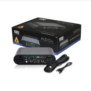 AUDiQ22 - 2 in 2 out USB Audio Interface