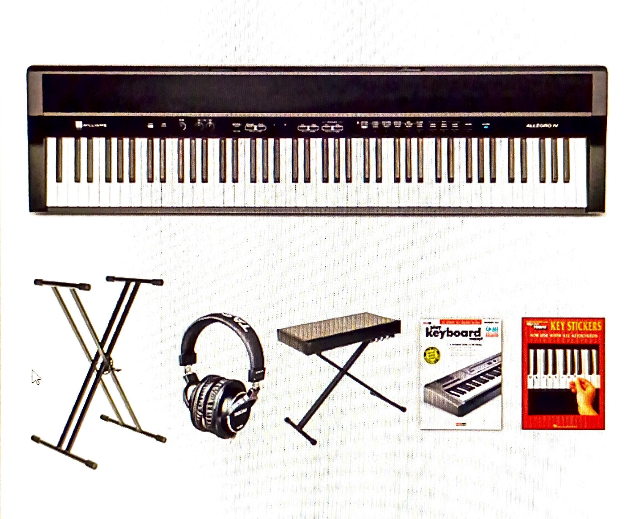 Williams Allegro IV Digital Piano With Stand and Bench Beginner Package